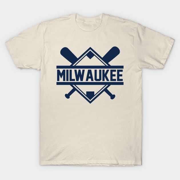 Milwaukee Diamond Alternate T-Shirt by CasualGraphic